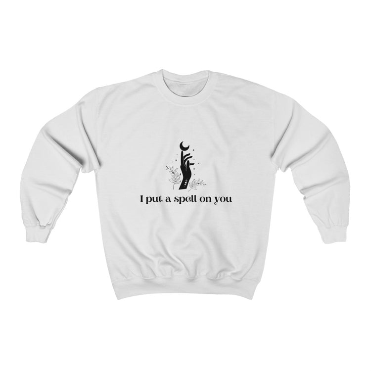 I put a spell on you Halloween Unisex crewneck sweatshirt